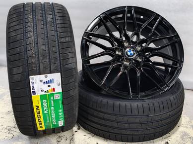 BMW E90 F30 F32 X1 E84 19" Rim + Tayar Baru R332