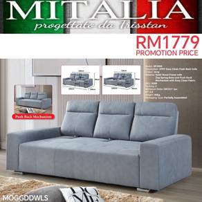Quality Easy Clean Fabric Push Back Sofa | Sale