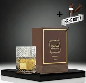 Khamrah Qahwa EDP 100ml by Lattafa + Free Gift