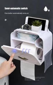 Portable Toilet Paper Holder Plastic Waterproof