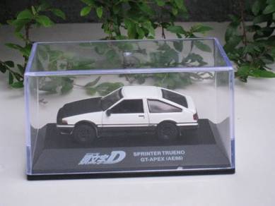 INITIAL D 1/72 TOYOTA GT-Apex (AE86) Carbon Hood