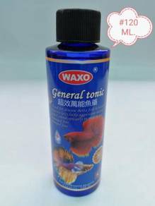 Waxo General Tonic Betta 120ml Fish Aquarium Ikan