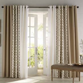 Curtain Sheer >> Bidai  // Zebra Roller Blinds