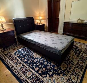 Set SINGLE Divan Bed 'PREMIUM' + 1 Tilam Baru