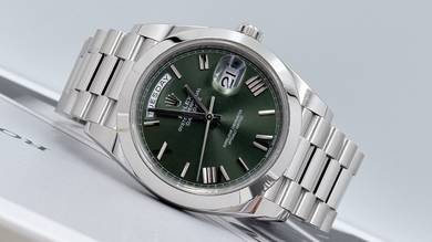 Rolex Day-Date 40mm Green Dial