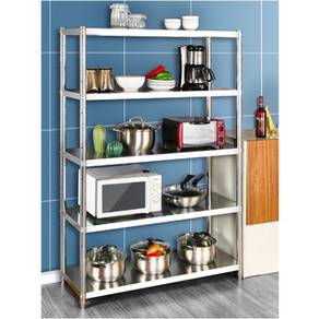 Storage Rack 5-Tier Layer Stainless Steel Shelf