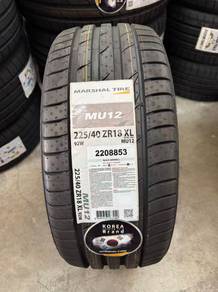 Tayar Marshal mu12 korea by kumho 225/40/18 new
