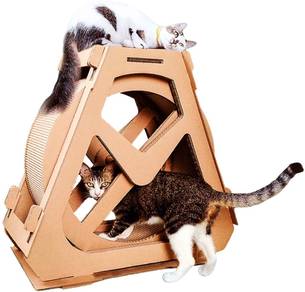 Premium Cat Kucing Permainan Mainan Toy Treadmill
