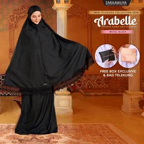 Zaraawliya Arabelle Floral Lace Telekung
