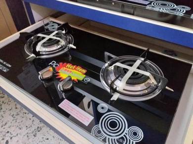 Harga Best * New 2 Burner Glass HOB BG-2138G