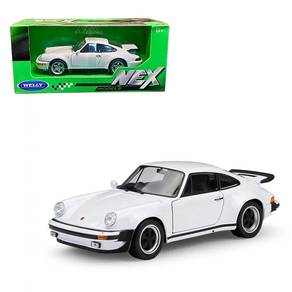1974 Porsche 911 Turbo (White) Metal Diecast Car