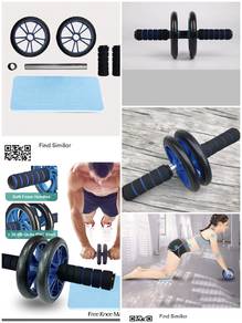 145 Fitness Gym Abs Wheel Roller Six Pack Training