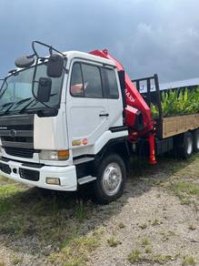 NISSAN Wooden Cargo, Self-Loader Lorry Crane