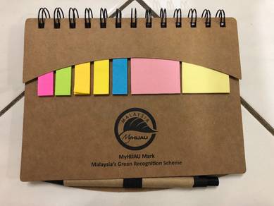 MyHijau Personal Note Book with Stick-on Index