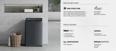 TOSHIBA AW-T08DU1800MM(MG) 17kg Washer 5M1n