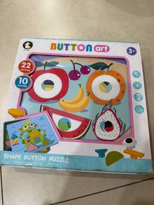 Button Art Shape Button Puzzle