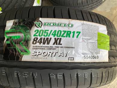 Tayar Baru 205 40 17 Rovelo sport a1 tyre offer