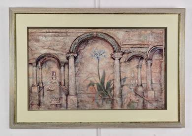 Arches & Bloom Reproduction Open Lithograph Print