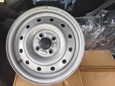 Rim besi ori axia perodua..14x5j ada  4 bij