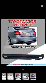 Rear skirt
