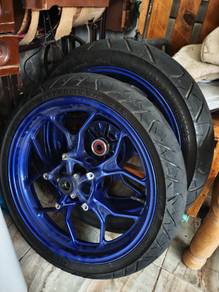 tayar + rim original r25 abs