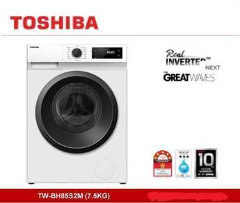New TOSHIBA R-Inverter Front Load Washer 7.5kg