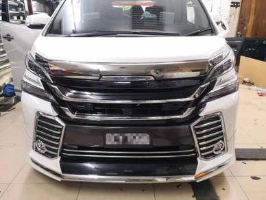 Toyota vellfire zg 2016 2017 modellista bodykit pp