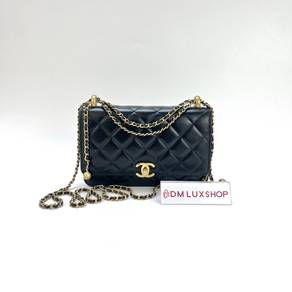 99% New Chanel 24C Double Gold Ball WOC GHW