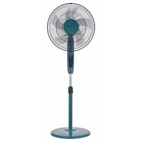 ELBA 16" Stand Fan 5 Blades ESFQ1657GN Green
