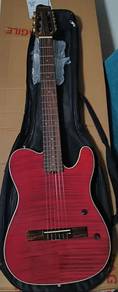 SQOE SEGD900 Nylon String Electric Guitar [Red]