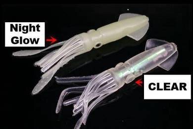 JPM Large Night Glow Squid（10.5cm)