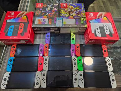 Nintendo Switch OLED (Like New) - Fullset