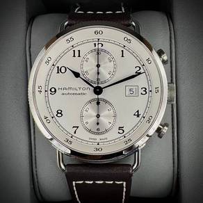 Brand New Hamilton KHAKI NAVY PIONEER “CHRONOGRAPH