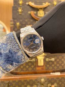 Rolex Datejust 36 Jubilee 16234 Blue Roman Dial 36