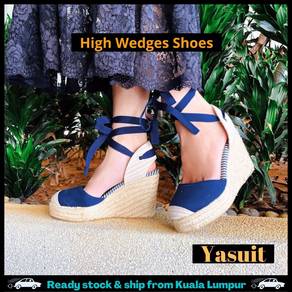 Wedges Muslim Shoe High Platform Kasut Murah