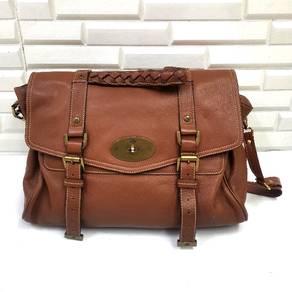 Mulberry Alexa in Chestnut Grain Leather