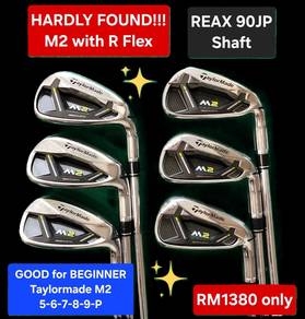 POPULAR Taylormade M2 (5-P) REAX 90JP (R Flex)