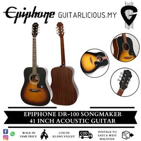 EPIPHONE DR-100 Songmaker 41inch Acoustic Sunburst