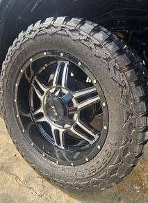rim 20" 4biji sekali dgn tayar 4x4