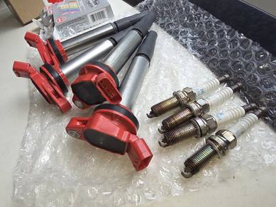 used spark plug & ignition coil x4 for Toyota