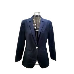 Renoma Slim Fit Navy Blue Women's Blazer