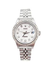 Rolex Datejust 26 Silver Computer Diamond 79174
