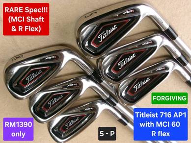 FORGIVING Titleist 716 - AP1 (MCI 60 R Flex)