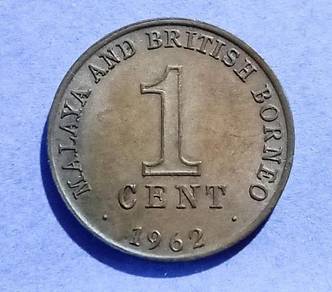 1 Cent Malaya and British Borneo 1962 (Kod: B0101)
