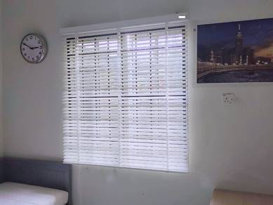 LANGSIR  WOODEN BLIND solid timber venetian blind