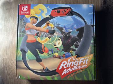 Nintendo Switch Ringfit Adventure with game