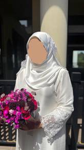 baju nikah perempuan