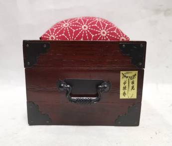 Japanese Vintage Small chest Old sewing box HARIBA