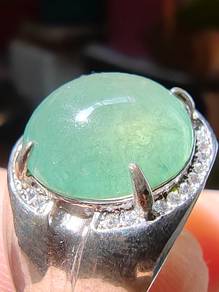 Icy Ice Light Green Natural Burma Jadeite Jade