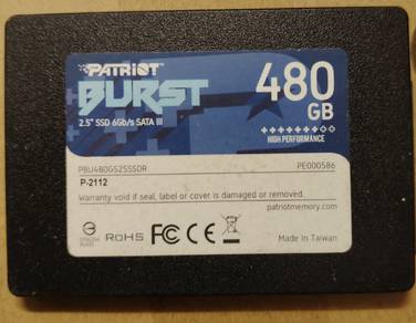 Patriot Burst 480GB SSD